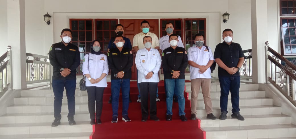 Jelang Dikukuhkan, Pengurus Karang Taruna Riau Silaturahmi dan Minta Tunjuk Ajar ke Forkopimda Riau