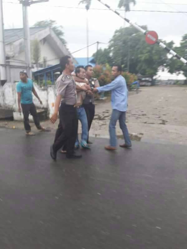 Foto Terduga Pelaku Bom Molotov di Bank Riau Kepri Beredar