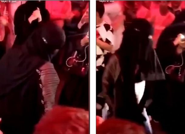 Wanita Saudi Ditangkap Karena Bergoyang Sambil Mengenakan Cadar