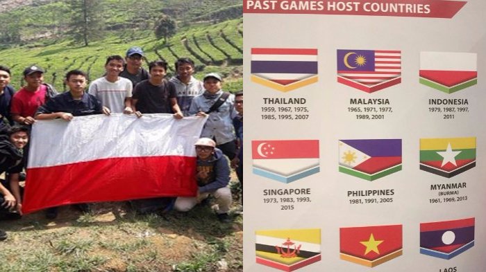 Heboh! Kronologi Sekelompok Remaja Tiru Malaysia, Posting Foto Merah Putih Terbalik!