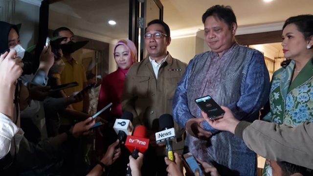Ridwan Kamil Merapat ke Koalisi Indonesia Bersatu Besutan Golkar