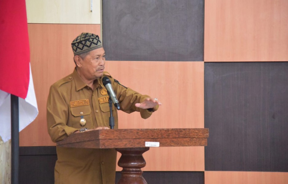 Ketua TPPS H Syamsuddin Uti Sebut Dinas P2KBP3A Inhil mempunyai Peran Penting Dalam Percepatan penurunan Stunting