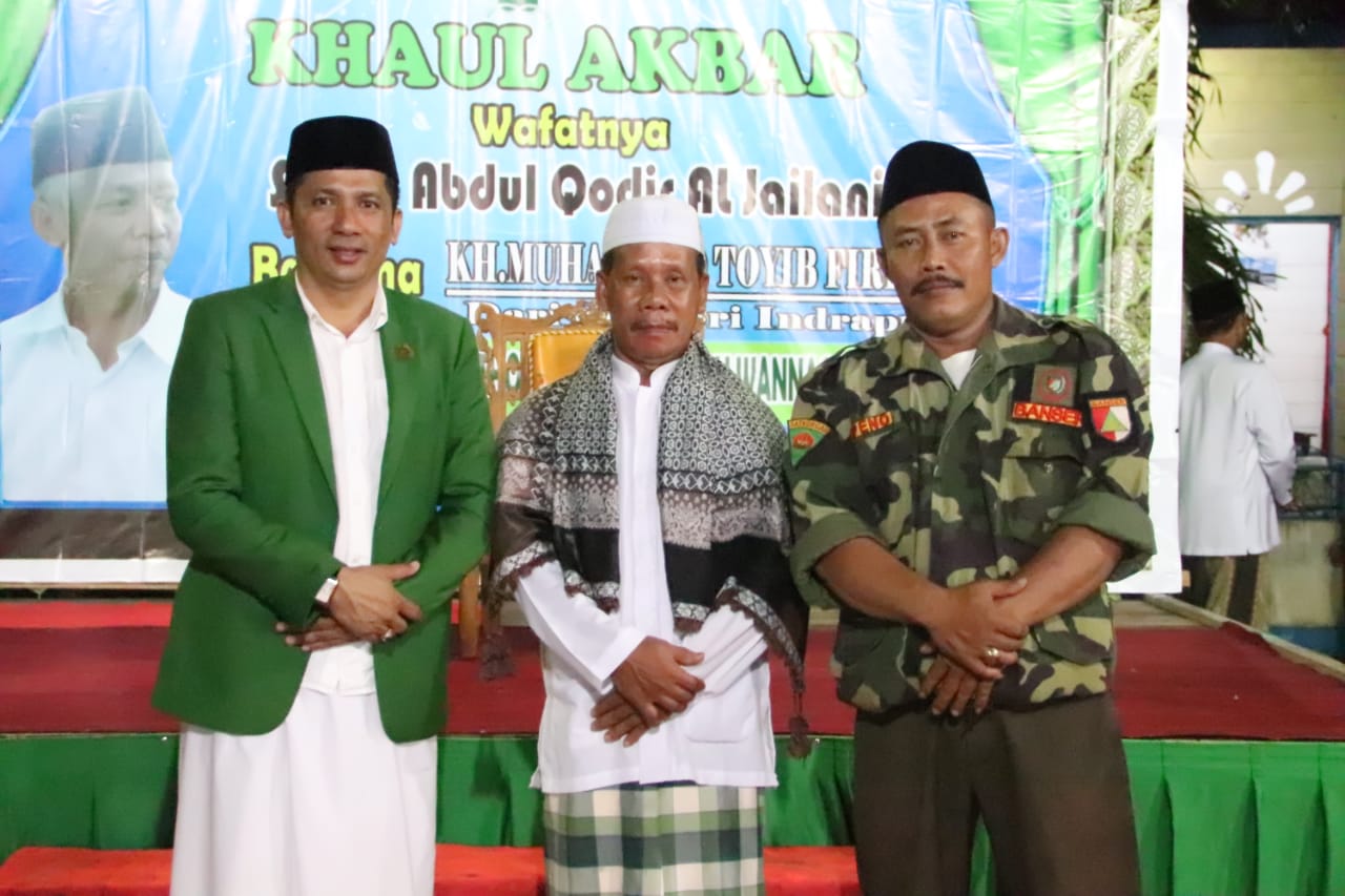 Muhammad Adil Hadiri Khaul Akbar Syekh Abdul Qodir Al Jailani di Desa Semukut