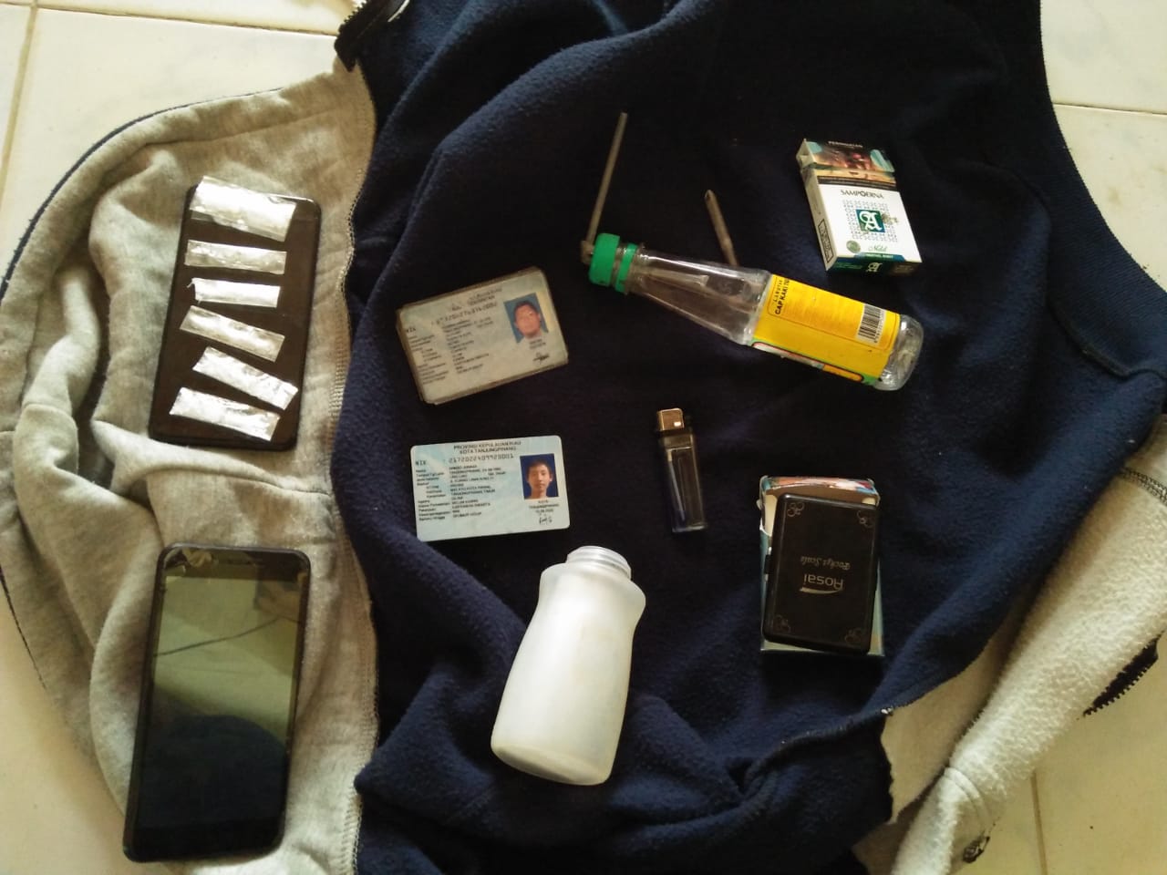 Satresnarkoba Polres Tanjungpinang Lagi dan Lagi Berhasil Meringkus Residivis