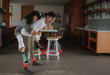 Pakai Piyama - Gendong, Prewed Romantis Tarra Budiman - Gya