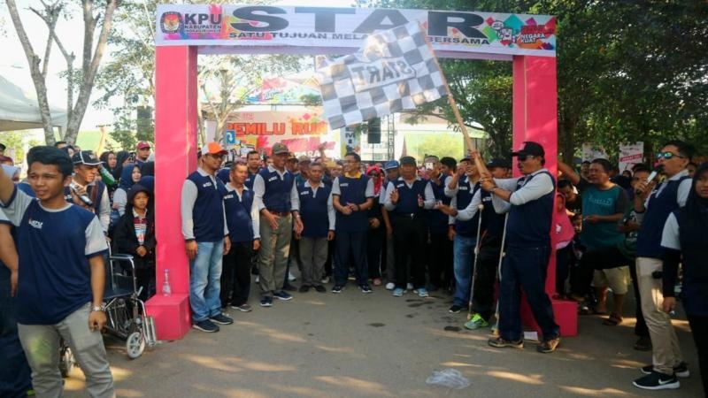 KPU Inhil Imbau Warga Jangan Golput