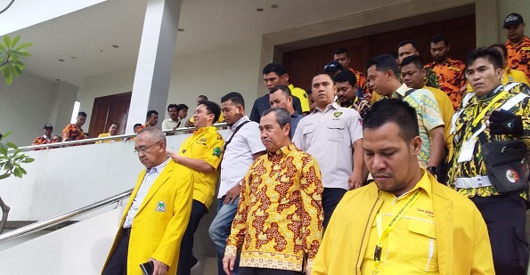 Waketum DPP dan Korwil Partai Golkar Kumpulkan Syamsuar-Andi Rachman juga Ketua DPD II