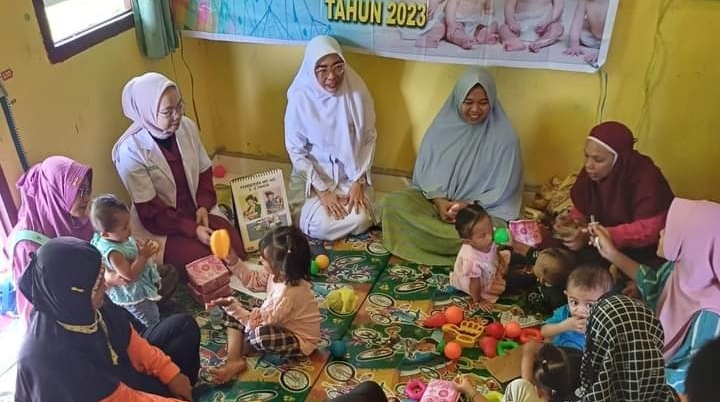 UPT Puskemas Tembilahan Kota Gelar Kelas Ibu Hamil dan Balita