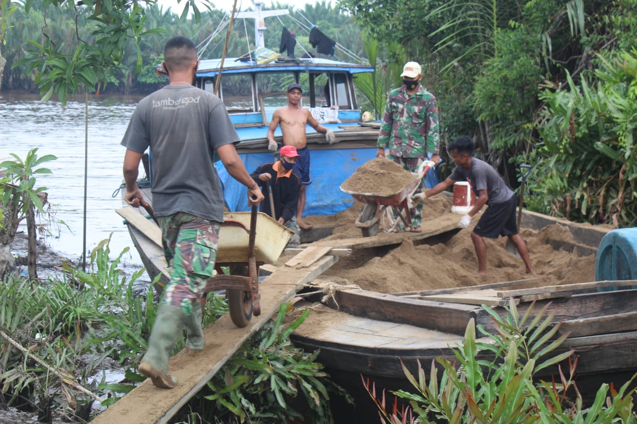 Jalan Penghubung Terus Digesa Satgas TMMD