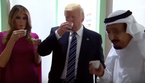 Raja Salman Tegur Donald Trump