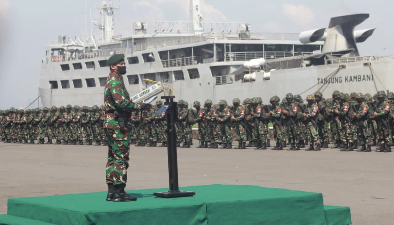 Antisipasi Ancaman Negara Asing, TNI AD Kerahkan Brigade Tim Pertempuran ke Pulau Sumatera