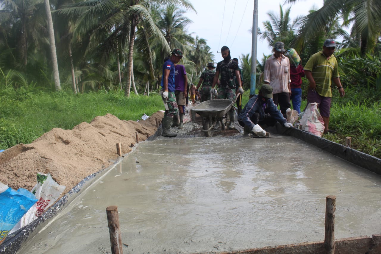 Pembangunan Jalan Penghubung Capai 57 Persen