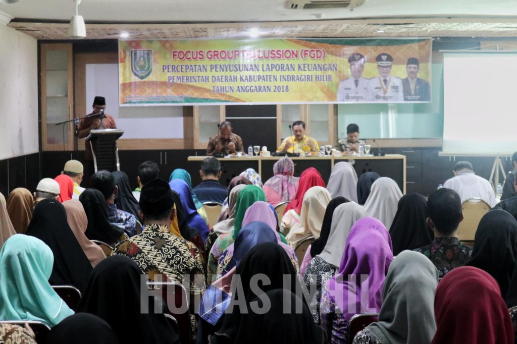 Said Syarifuddin Buka FGD Percepatan Penyusunan Laporan Keuangan Pemerintah Daerah