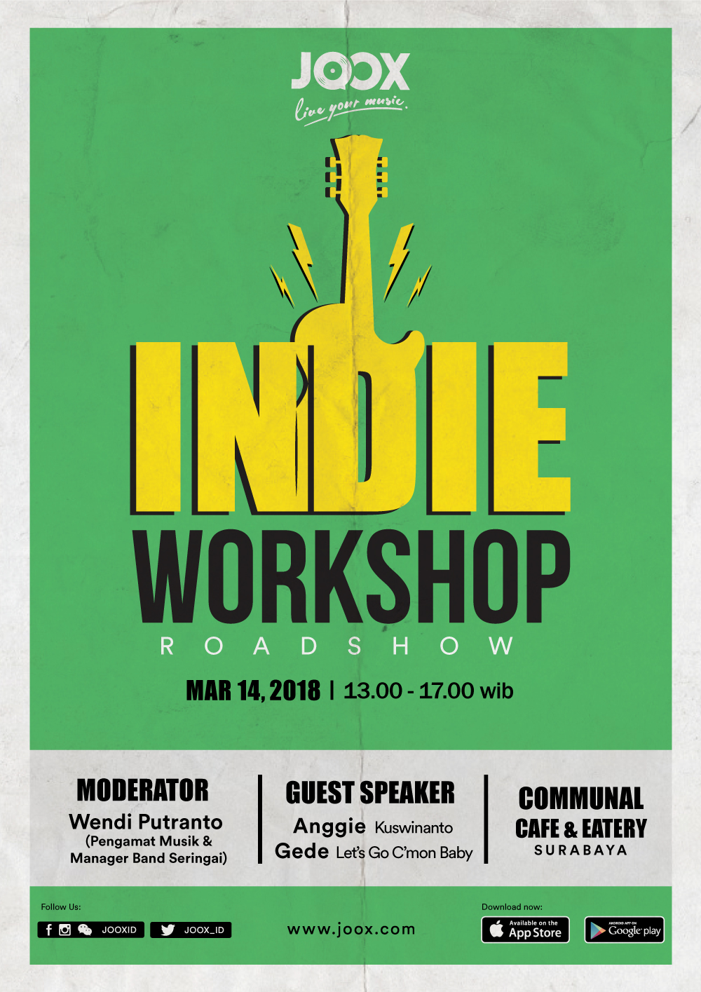 Joox Indie Workshop Roadshow Maksimalkan Musisi Independen