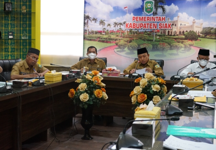 Bersiap di Ajang MTQ ke-40 Provinsi Riau, Pemkab Siak Gelar Rapat Teknis