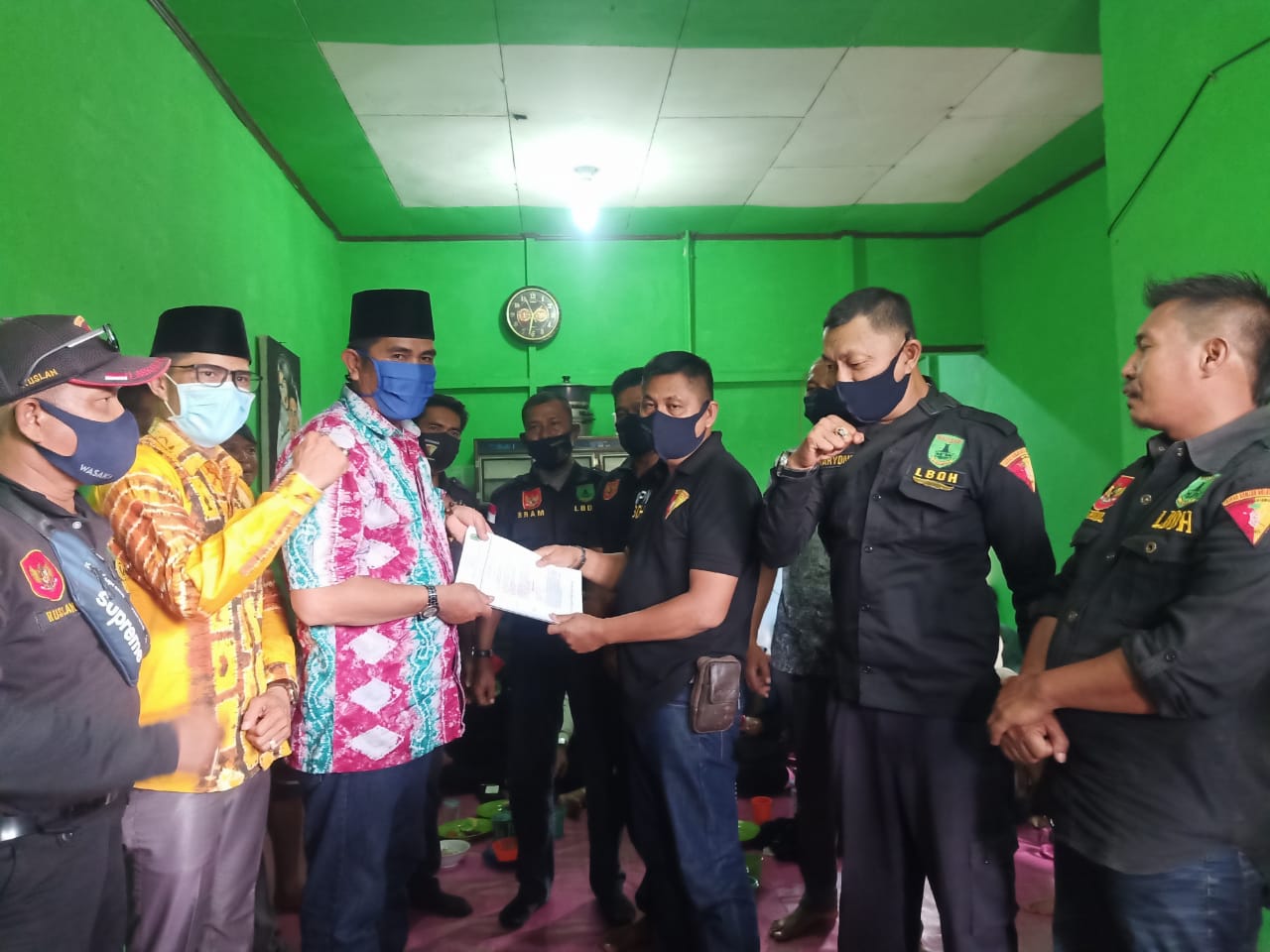 MD LBDH Inhil bentuk kepengurus di Desa Karya Tani