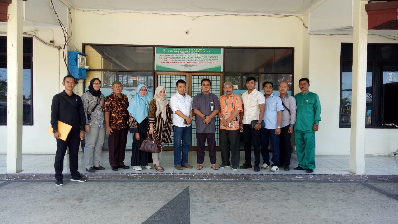 Anggota DPRD dan Disdukcapil Inhil 'Belajar' ke Disdukcapil Bengkalis