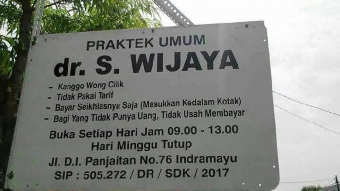DOKTER KEREN! Tak Punya Uang, Pasien Gak Perlu Bayar