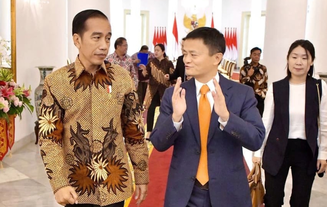 Jack Ma Bertemu dengan Presiden Jokowi