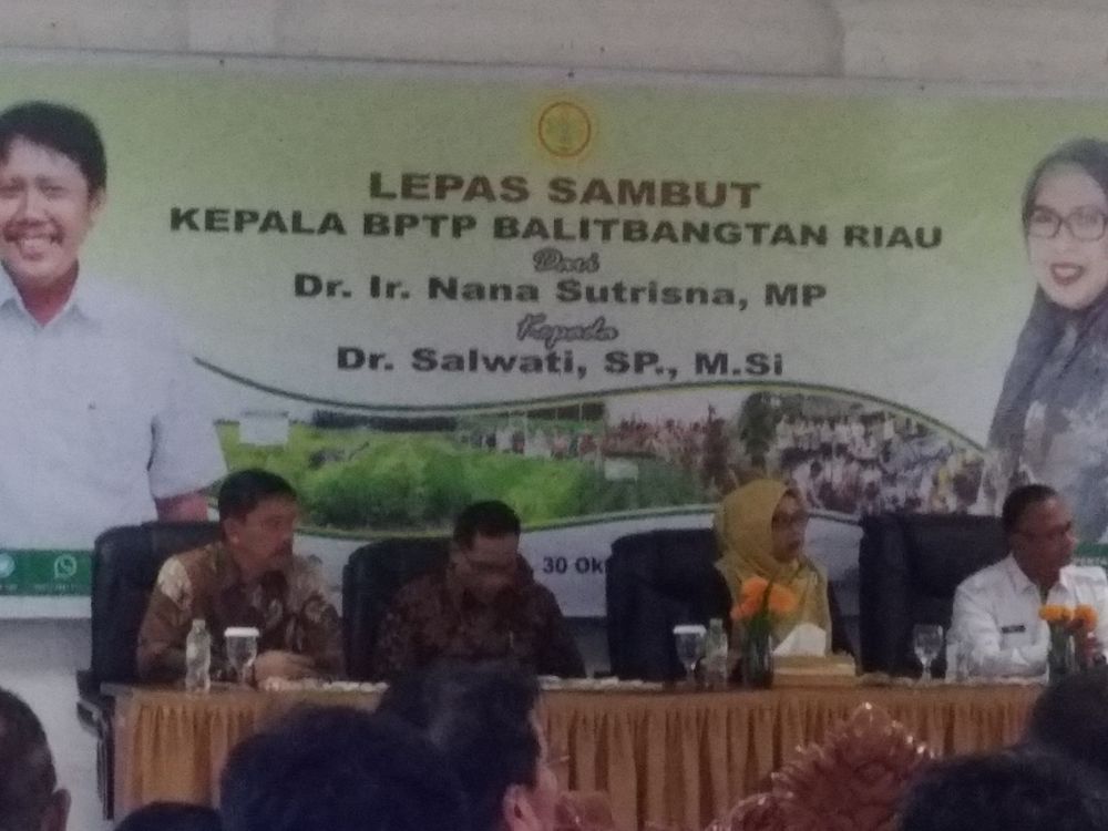 Salwati Kepala BPTP Riau yang Baru