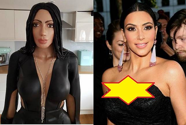 Kue Ulang Tahun Ini Berwujud Mirip Kim Kardashian!