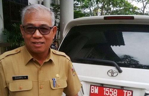 Kadis PUPR Pekanbaru Zulkifli Harun Ditahan