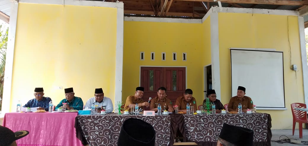Kades Resam Lapis Junaidi Hadiri Rakor Persiapan MTQ ke-25 Se-kecamatan Bantan