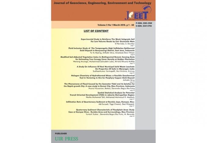 Kemenritek beri Peringkat Akre detisasi Jurnal Ilmiah JGEET Teknik Geologi
