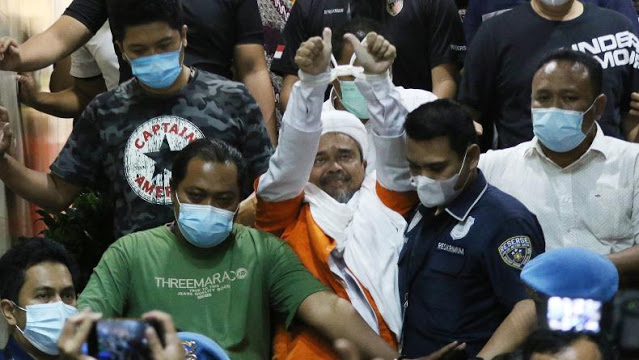 HRS Ditahan di Rutan Narkoba Polda Metro Jaya hingga 31 Desember 2020