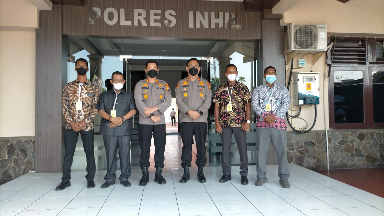 Anak Suku Duanu Masuk Polisi, Ketua IKDR Kunjungi Mapolres Inhil