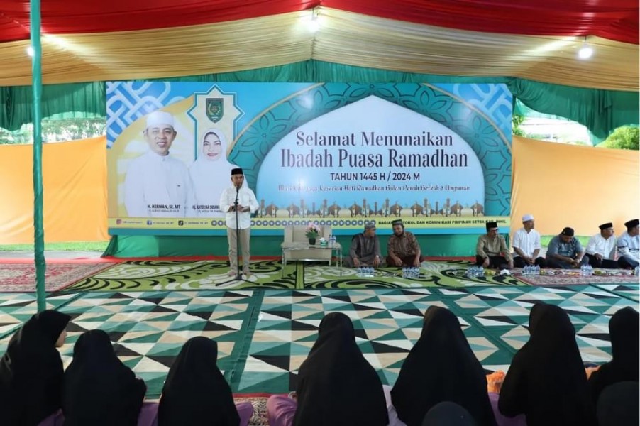 Hari Ke - 7 Ramadhan, Pemkab Inhil Laksanakan Buka Puasa Bersama