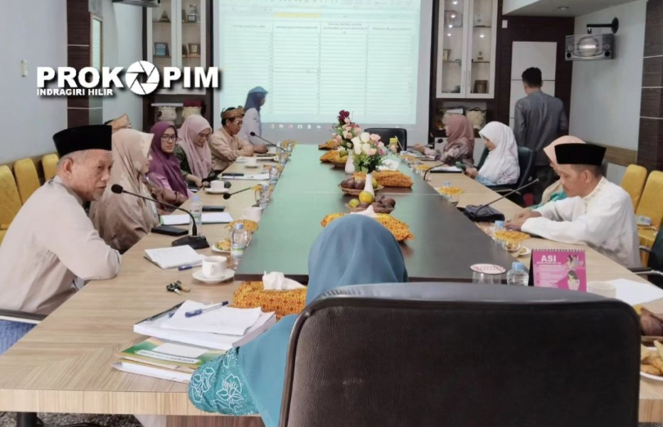Dinkes Inhil Hadiri Rapat Progres Aksi di Web Bangda Bersama TPPS