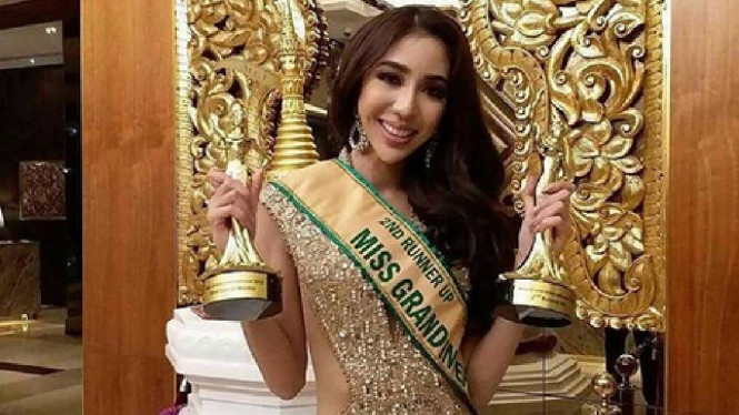 Wakil Indonesia Jadi Runner-up 2 Miss Grand International 2018