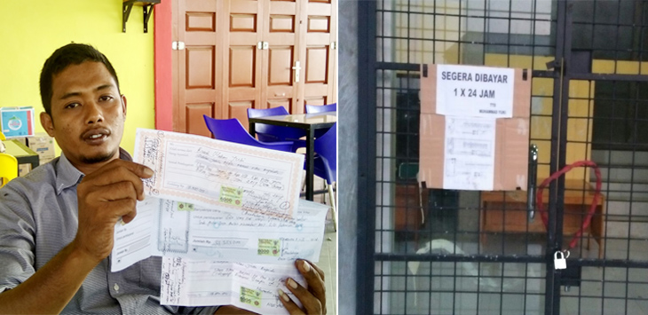 Aduh duh.. Utang Nasi Rp60 Juta, Kantor Satpol PP Disegel