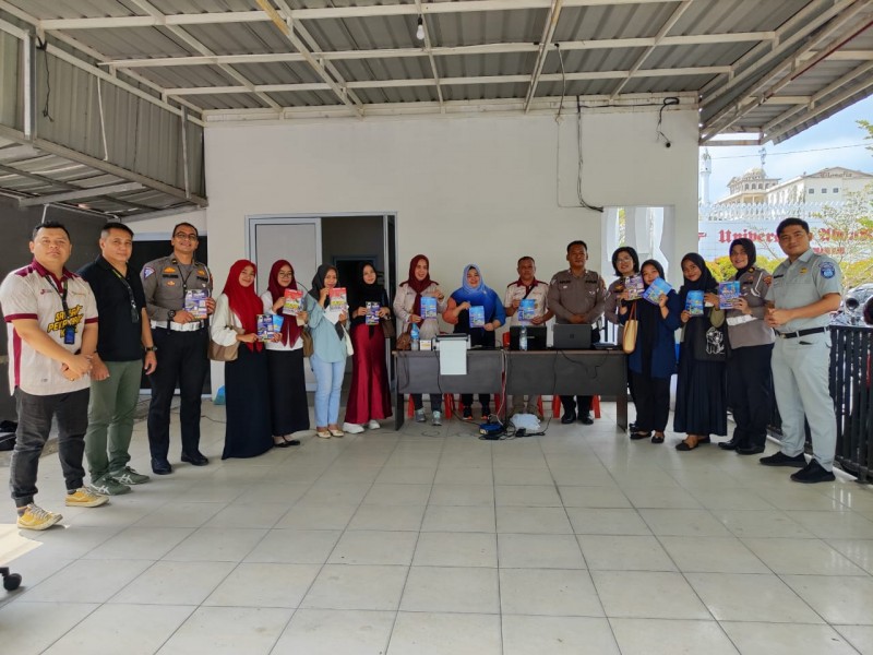 Cooling System Dirlantas Polda Riau kembali mengajak para Wajib Pajak melalui Samsat Tanjak