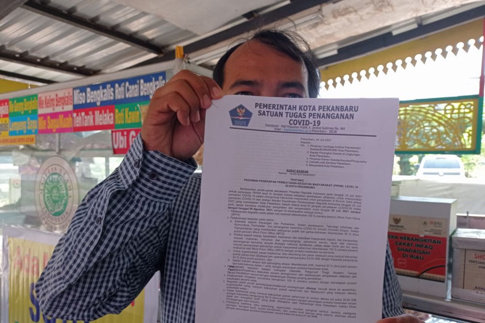 Kota Pekanbaru Terapkan PPKM Level IV, Ini Pedoman Lengkapnya
