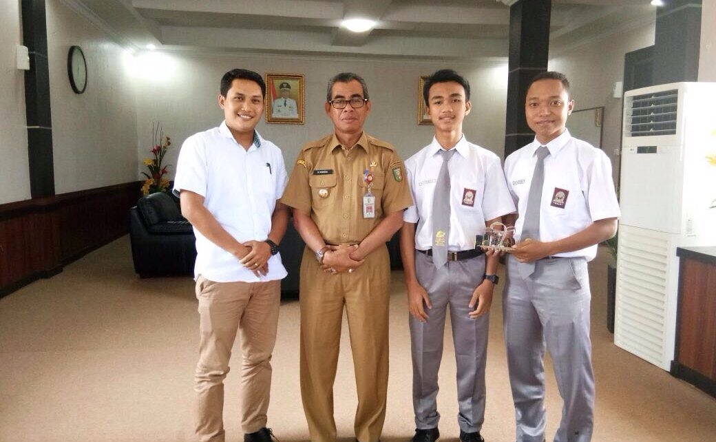 Tim Robotika MAN 1 Kuansing Wakili Riau Lomba Robot Nasional Di Jakarta