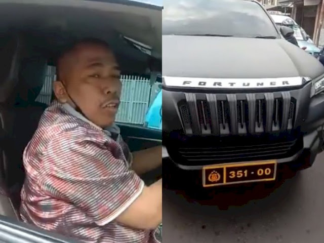 Mobil Berplat Dinas Polri Dihentikan Petugas, Sopir: Saya Mau Telepon Pak Suroso