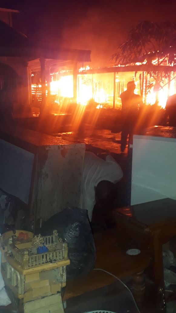 Rumah PNS di Inhil Ludes Terbakar