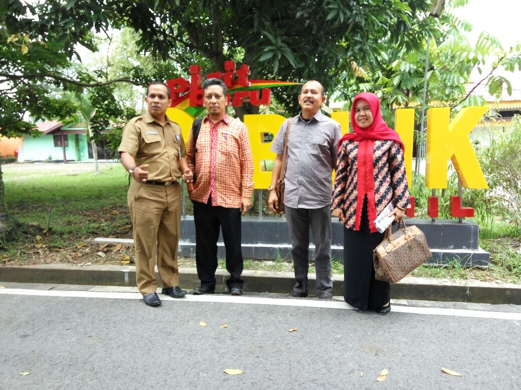 KIP Riau Monev Pelayanan Keterbukaan Informasi Di Diskominfo Inhil