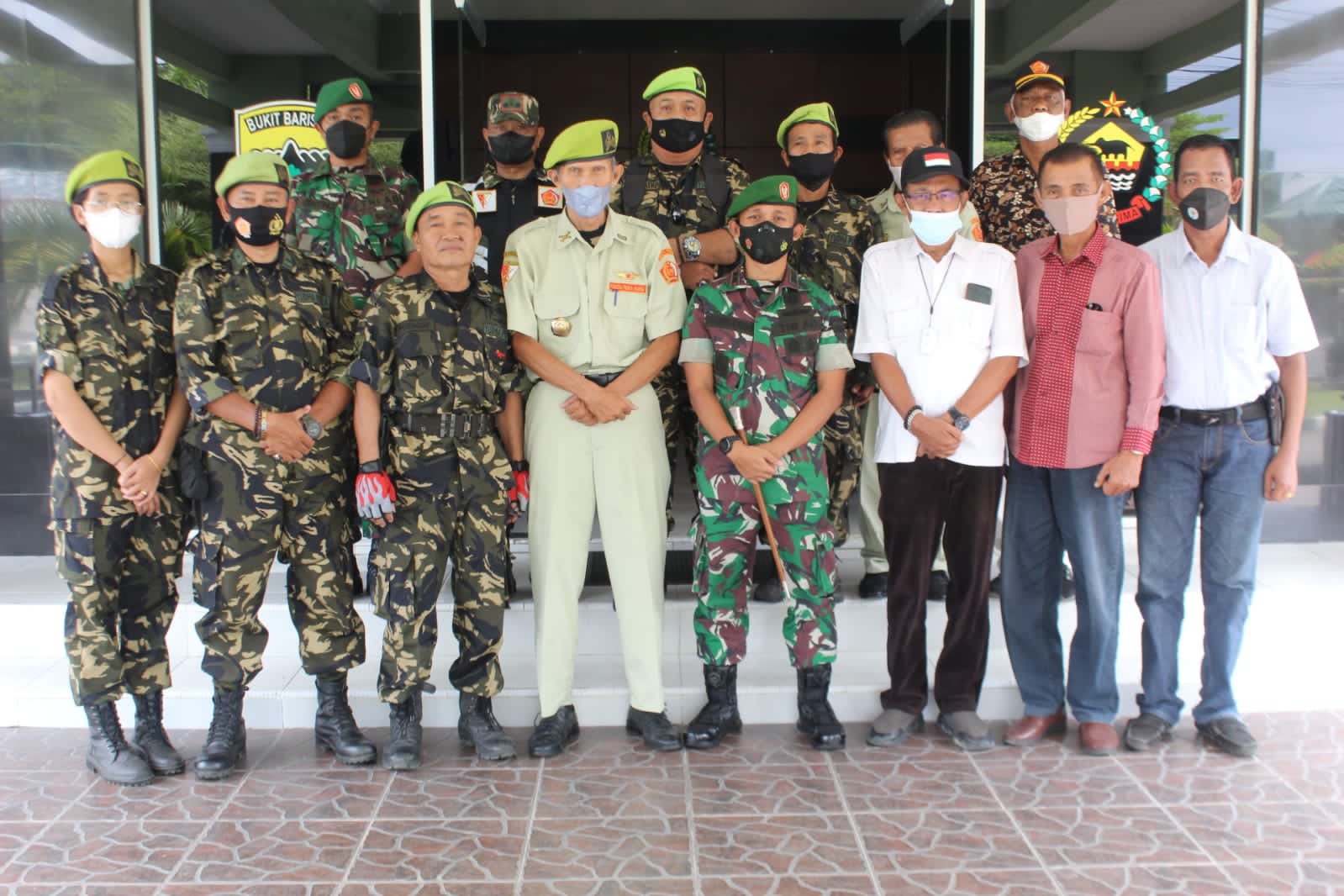 PPM Kunjungi Makodim 0314/Inhil