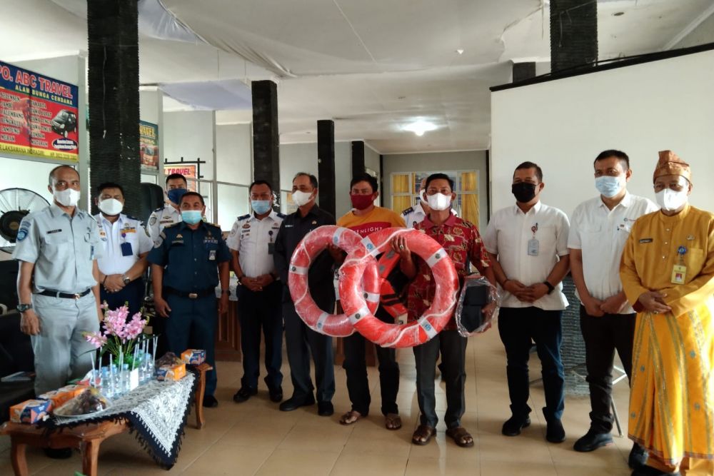 Dishub Riau Kampanyekan Keselamatan Transportasi Air di Inhil