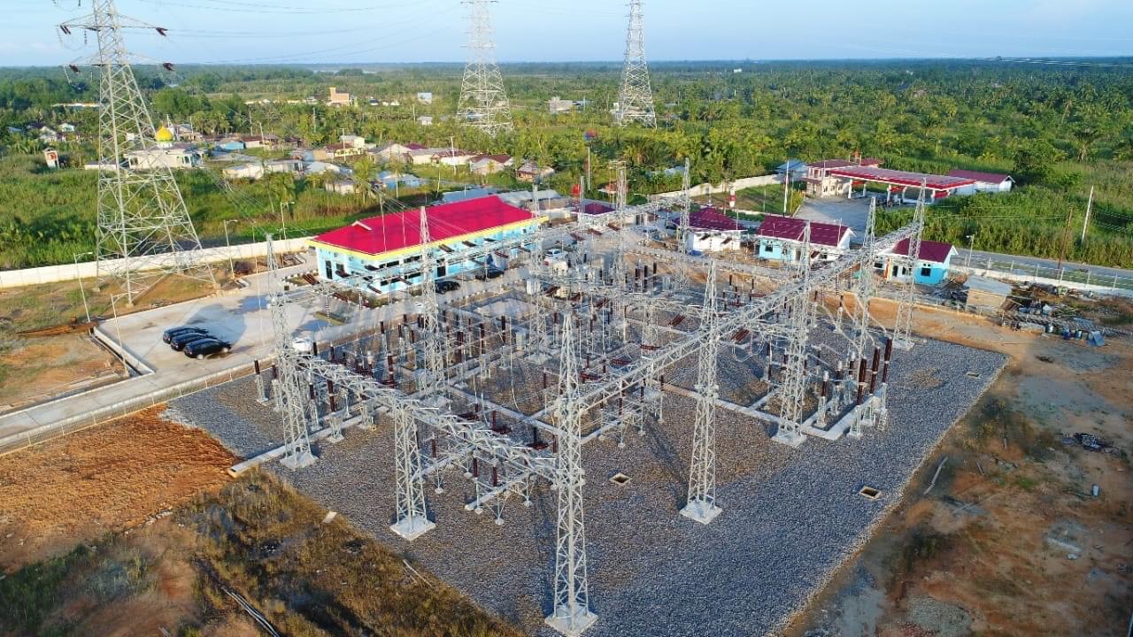 SUTT 150 kV Rengat – Tembilahan Beroperasi, PLN Hemat Rp 121,73 Miliar per Tahun