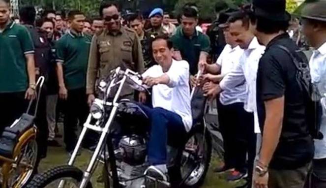 Sejarah Mengejutkan Motor Custom yang Dibeli Jokowi