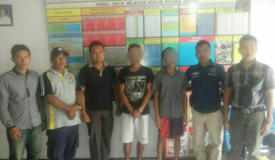 Curi Pupuk, Karyawan PT GIN dan Tukang Sayur Ditangkap