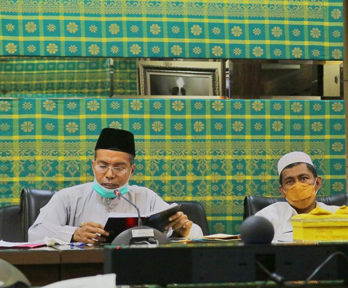 Validasi Data JPS, Sekda Siak Video Conference Dengan Sekda Riau