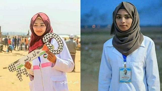 Tujuh Foto Kenangan Razan Ashraf Najjar, Tenaga Medis Korban Sniper Israel