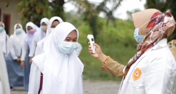 Cerita Siswa SMA Kabupaten Kampar Ketika Sekolah Tatap Muka Kembali Dilaksanakan di Tengah Pandemi