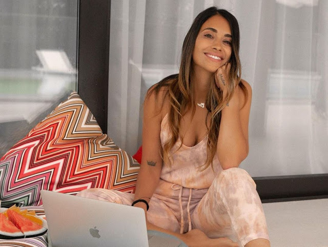 Lima Pesona Istri Lionel Messi, Cantik Banget...