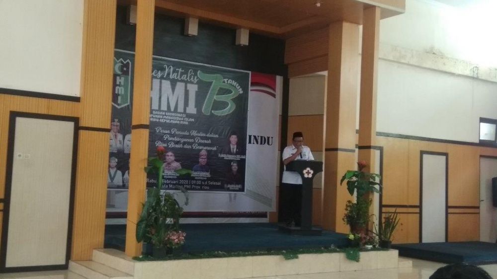 Badan Kesbangpol Ajak Kader HMI Wujudkan Riau Bebas Narkoba